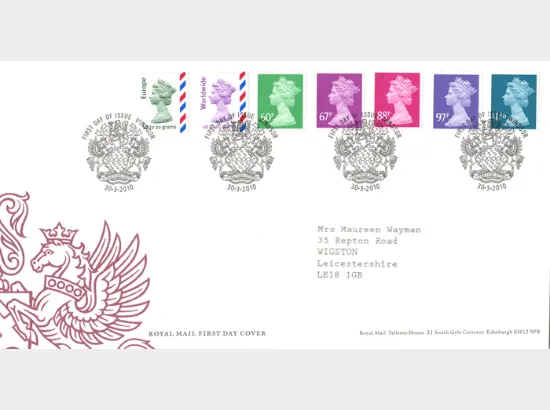 Machins (EP): 60p, 67p, 88p, 97p, £1.46, E, W