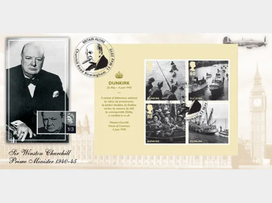 Britain Alone: Miniature Sheet