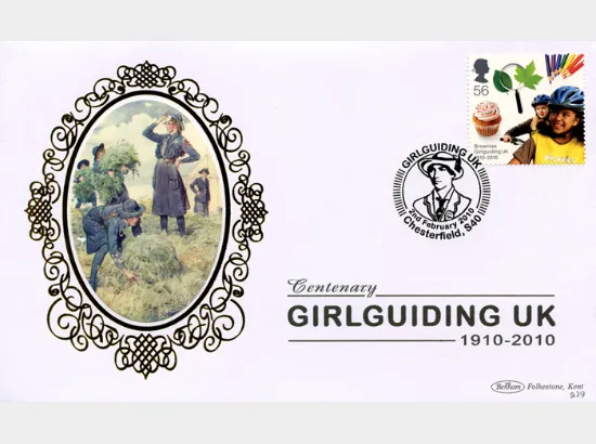 Girl Guiding: Miniature Sheet