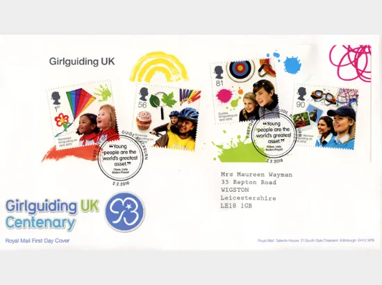 Girl Guiding: Miniature Sheet