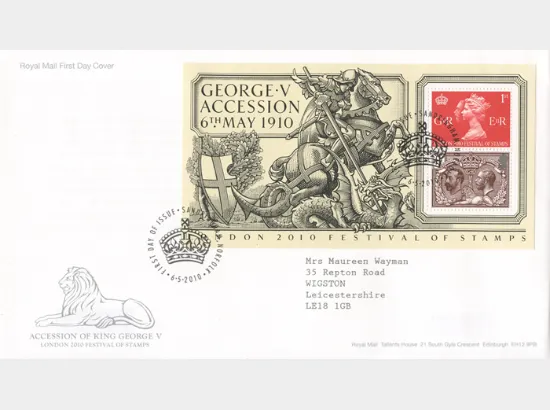 King George V: Miniature Sheet