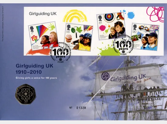 Girl Guiding: Miniature Sheet