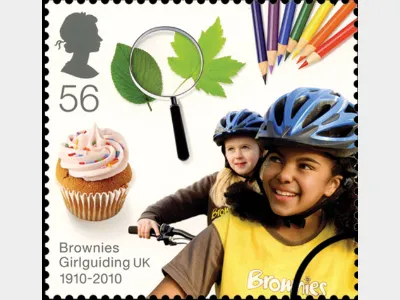 Girlguiding: 56p