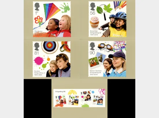 Girl Guiding: Miniature Sheet
