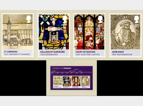 The Stewarts: Miniature Sheet