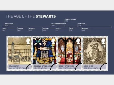 The Stewarts: Miniature Sheet