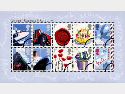 Smilers: Miniature Sheet