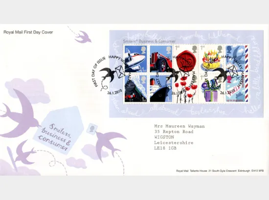 Smilers: Miniature Sheet