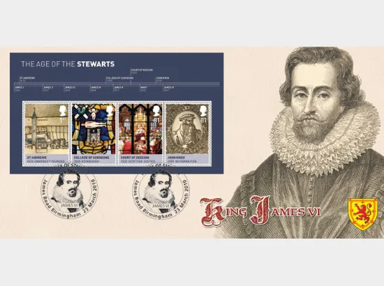 The Stewarts: Miniature Sheet