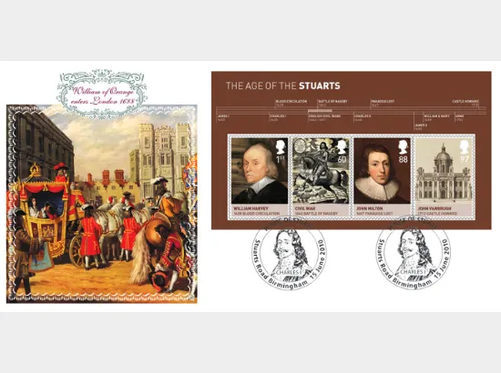 The Stuarts: Miniature Sheet