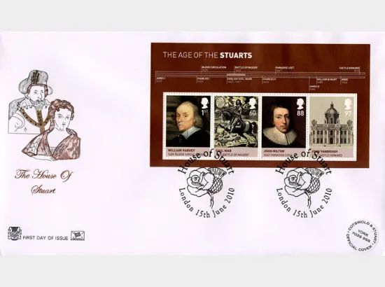 The Stuarts: Miniature Sheet