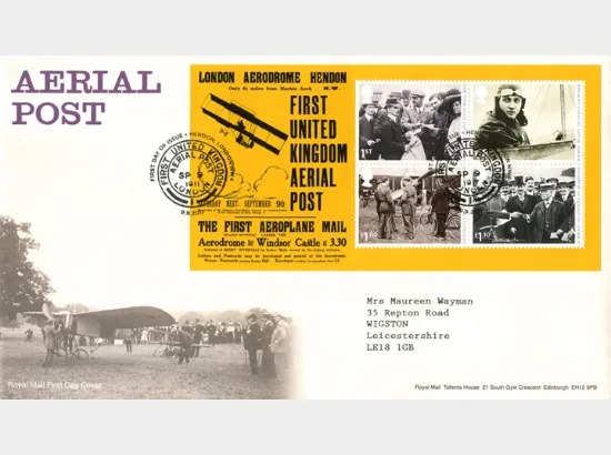 Aerial Post: Miniature Sheet