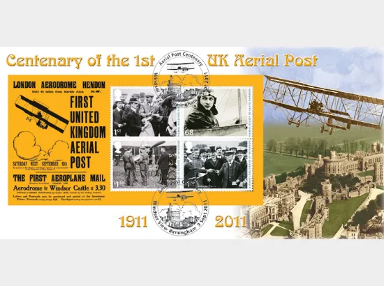 Aerial Post: Miniature Sheet