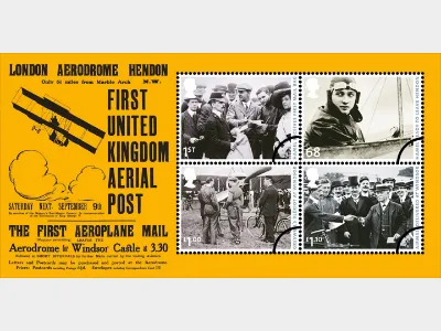 Aerial Post: Miniature Sheet