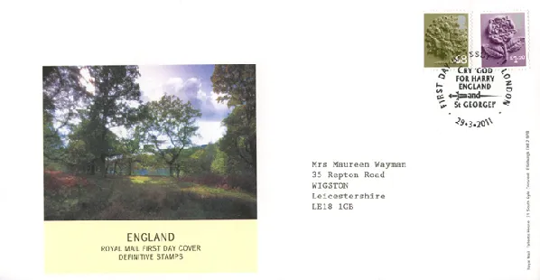 England 68p, £1.10