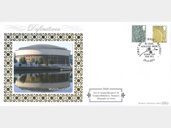 Northern Ireland 68p, £1.10