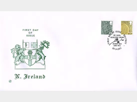 Northern Ireland 68p, £1.10