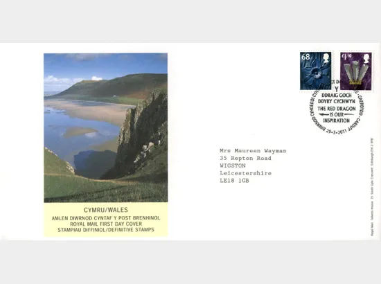 Wales 68p, £1.10