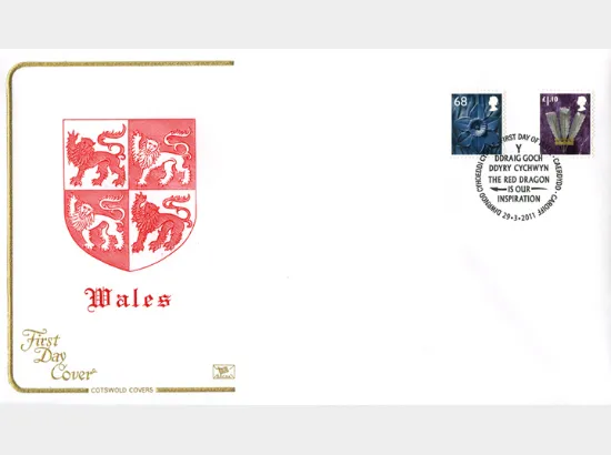 Wales 68p, £1.10