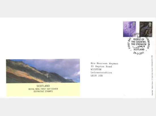 Scotland 68p, £1.10