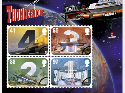 Gerry Anderson: Miniature Sheet