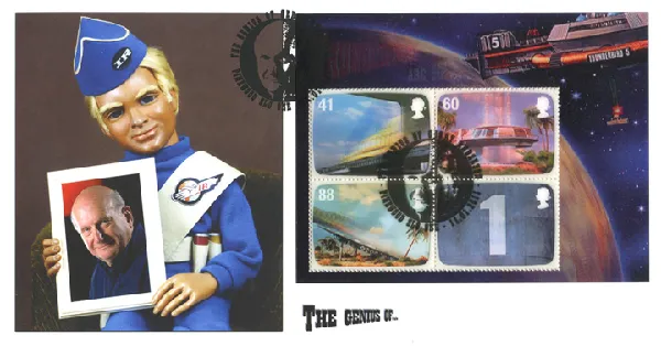 Gerry Anderson: Miniature Sheet