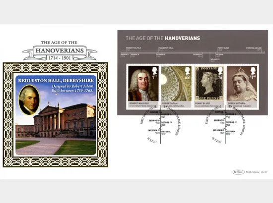 The Hanoverians: Miniature Sheet