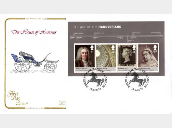 The Hanoverians: Miniature Sheet