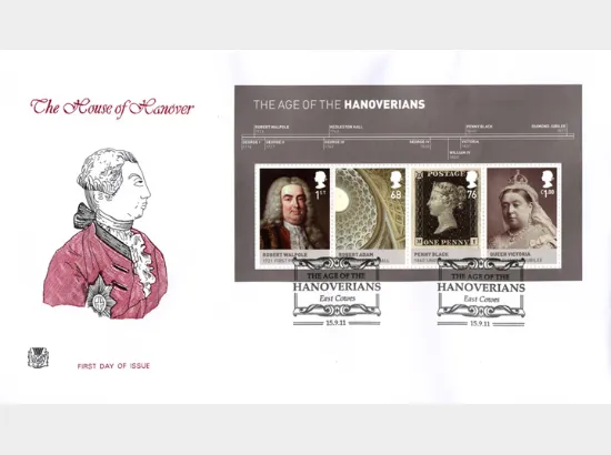 The Hanoverians: Miniature Sheet