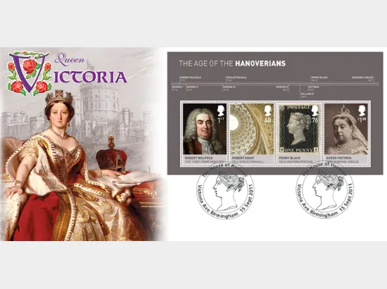 The Hanoverians: Miniature Sheet