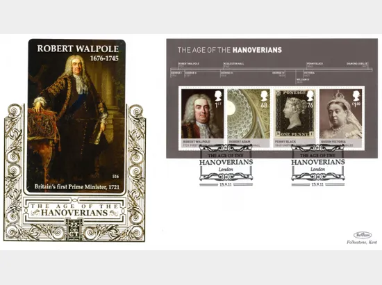 The Hanoverians: Miniature Sheet