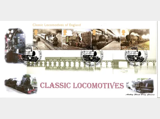 Classic Locomotives: Series No.1: Miniature Sheet Classic Locomotives: Series No.1: Miniature Sheet
