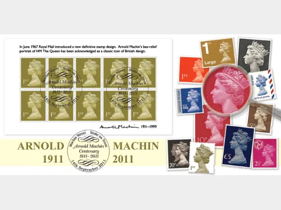 Arnold Machin: Miniature Sheet