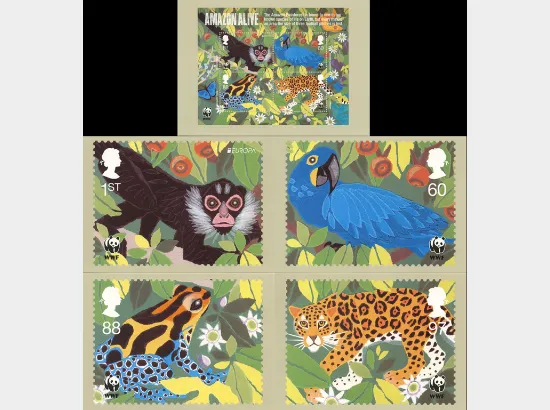 WWF: Miniature Sheet