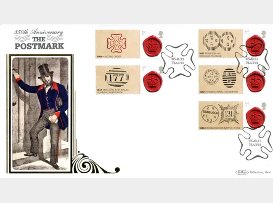 350 Years of the Postmark: Generic Sheet