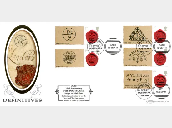 350 Years of the Postmark: Generic Sheet