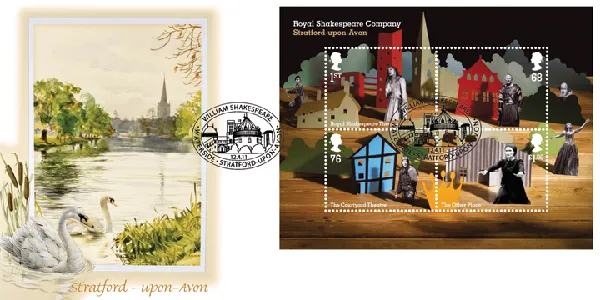 Royal Shakespeare Company: Miniature Sheet Royal Shakespeare Company: Miniature Sheet