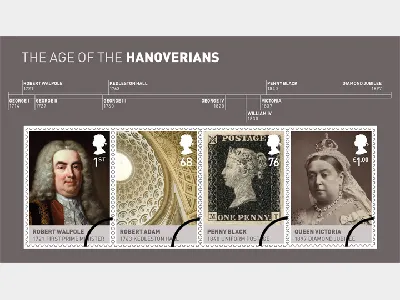 The Hanoverians: Miniature Sheet