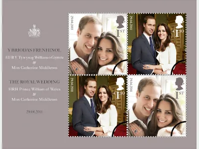 Royal Wedding: Miniature Sheet