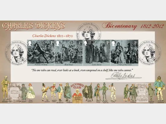 Charles Dickens: Miniature Sheet