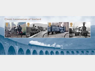 Classic Locomotives: Series No.2: Miniature Sheet