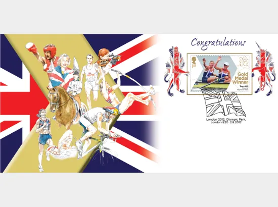 Rowing - Women's Pair: Olympic Gold Medal 1: Miniature Sheet