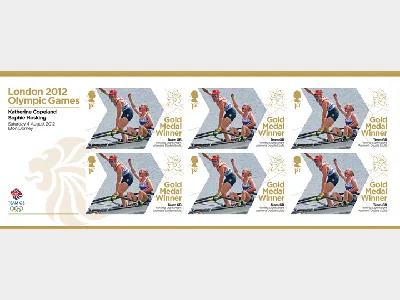 Rowing - Women's Lightweight Double Sculls: Olympic Gold Medal 10: Miniature Sheet