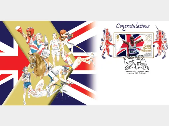Athletics - Men’s 10,000m: Olympic Gold Medal 14: Miniature Sheet