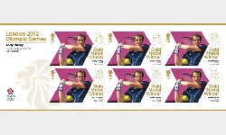 Tennis - Men's Singles: Olympic Gold Medal 16: Miniature Sheet