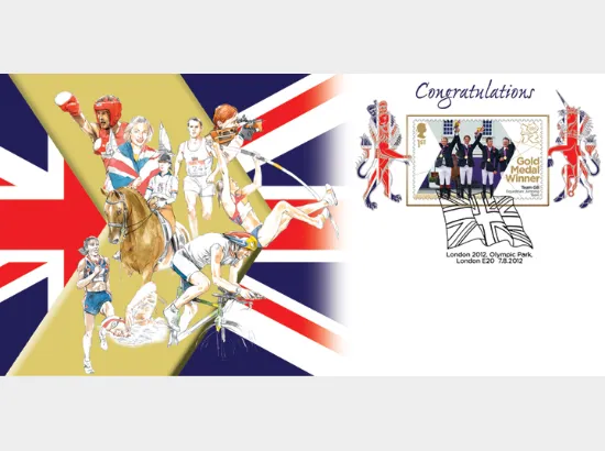 Equestrian - Jumping Team: Olympic Gold Medal 17: Miniature Sheet