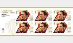 Cycling - Track - Women’s Omnium: Olympic Gold Medal 21: Miniature Sheet Cycling - Track - Women’s Omnium: Olympic Gold Medal 21: Miniature Sheet