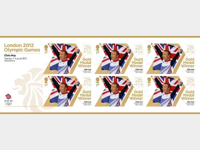 Cycling - Track: Men’s Keirin: Olympic Gold Medal 22: Miniature Sheet