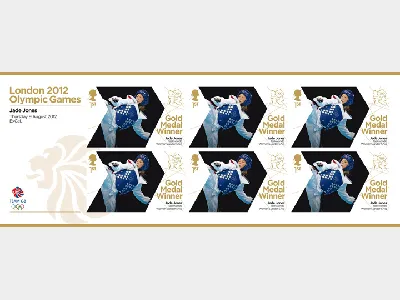 Taekwondo - Women's Under 57kg: Olympic Gold Medal 25: Miniature Sheet