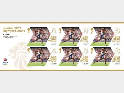 Athletics - Track - Men’s 5000m: Olympic Gold Medal 27: Miniature Sheet